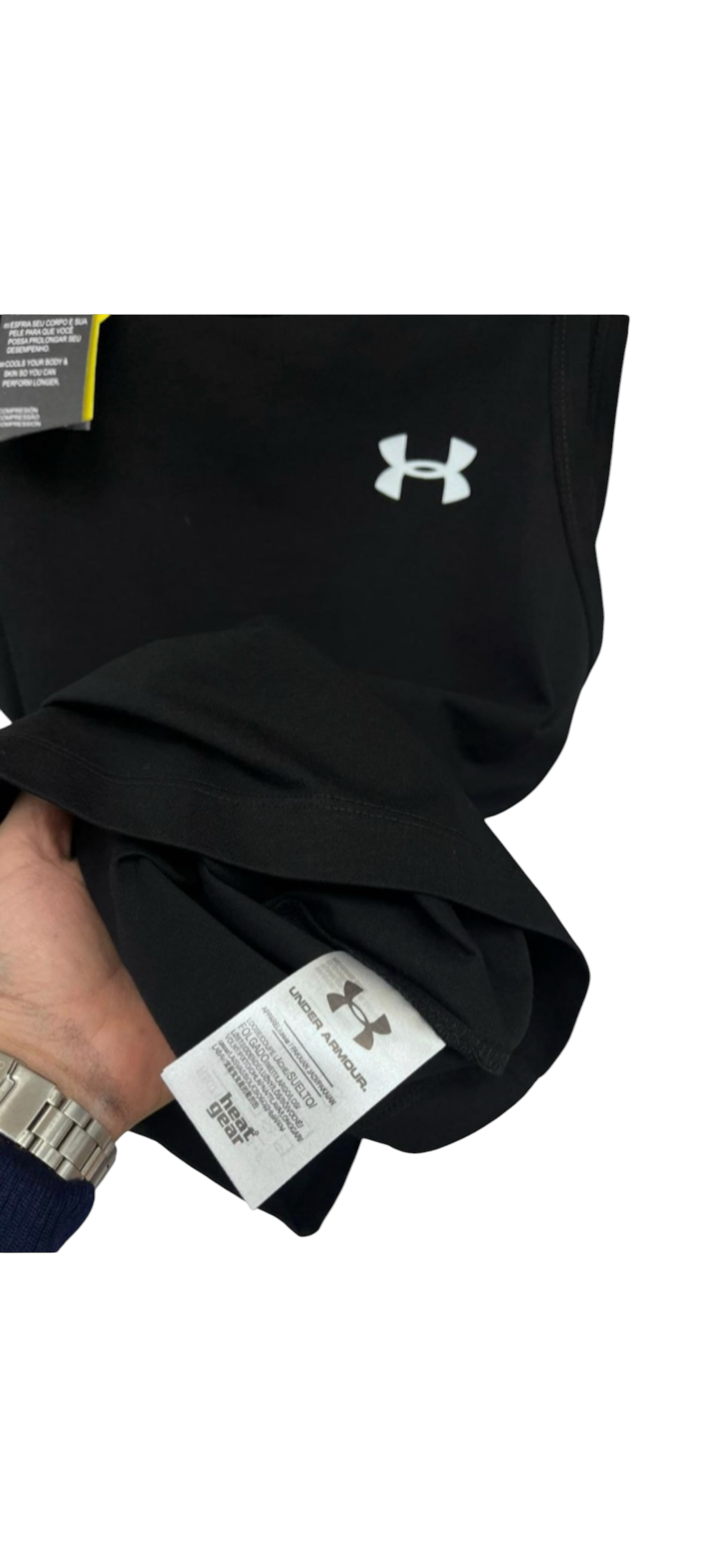 Under-Armour Sıfırkol Tişört